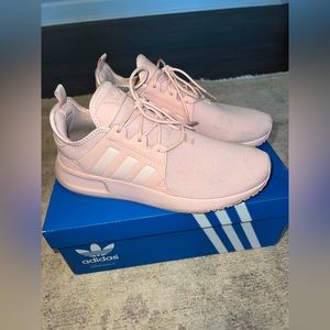 Pink Adidas Sneakers (8 Womens, 6.5 Kids)